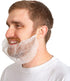 Beard Nets, Disposable Beard Covers, Beard Net for Food Service, Cooking, Cleaning,