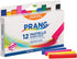 Prang Pastello Paper Chalk, Assorted Colors, Square, 12 Count