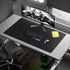 CENNBIE Leather Desk Mat Large, 43.6" x 23.6" Non-Slip Mouse Pad, Waterproof PU Leather for Office and Home (Black)