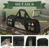 Chrysoippotis (22" L6.5" W7.2" Grill Utensil Storage Bag, Large Grill Tool Storage Caddy with Pockets, BBQ Outdoor Tool