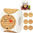 Jam and Jelly Jar Canning Labels for Mason Jars and More(2" Round