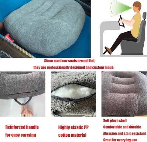 YITONGXXSUN adult short driver car seat booster/booster seat for adults/thick Office Chair Booster Seat,for Short