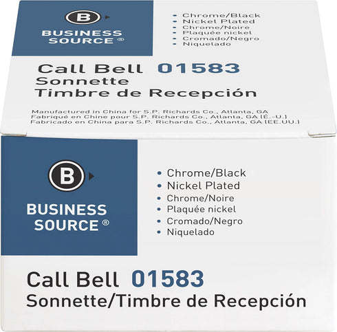 Business Source Nickel Plated Call Bell