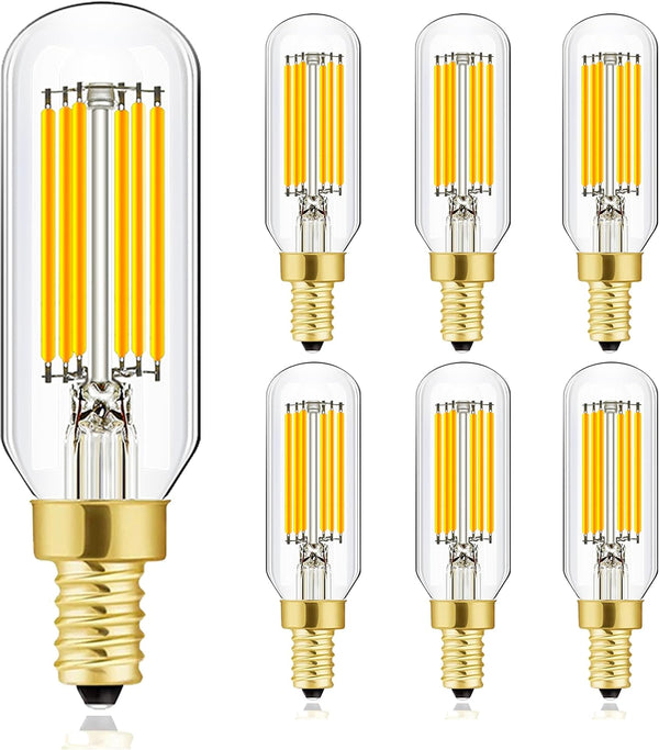 XININSUN T6 LED Bulb Dimmable 6W Equal Warm White 2700K T6 T25