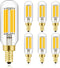 XININSUN T6 LED Bulb Dimmable 6W Equal Warm White 2700K T6 T25