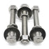 (10 Sets) 1/4-20x2 Stainless Steel Hex Head Screws, Bolts, Nuts, Flat & Lock Washers, 18-8 (304) S/S, Fully Threaded by