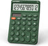 CATIGA 12 Digit Desktop Calculator with Large LCD Display, Round Design, Solar and Battery Dual Power for Office