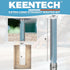 1/2" 1/2" 3" KEENTECH Carbide Tipped Extra Long Straight Router Bit for Woodworking, Shank, Cutting Diameter x Cutting