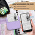HUIJUTCHEN 10 Mini Photo Printer - Portable Pocket Sticker Printers for iPhone Thermal Printer with Rolls Thermal Paper
