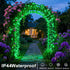 250 82ft 8 LED Green String Lights Indoor, St Patricks Day Lights Clear Wire Modes Plug in Waterproof Christmas Lights