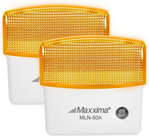 Maxxima LED Night Light with Dusk to Dawn Sensor - Featuring 25