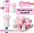 Mr. Pen Cat Paw Top Eraser, 12 Pack, Cute Pencil Toppers for Kids, Fun Erasers, Cap Erasers, Pencil Erasers for School
