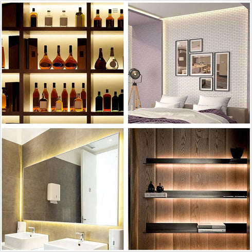 9.8 90 Dimmable, LED Strip Lights Battery Operated, Ft LED Led Strip Lights with Remote Timer Waterproof Flexible