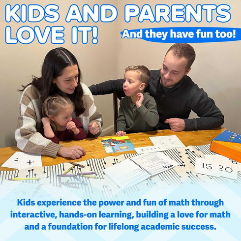 LEARNING DYNAMICS 15 Counting, 4-7 Minute Math Program Numeric & Math Learning Program Includes Flashcards