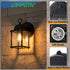 E26 1-Pack, LIT-PaTH Dusk to Dawn Outdoor Wall Lantern, Wall Sconce Waterproof Porch Lighting Fixture, Base, Aluminum