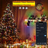 66FT 200 iBaycon Smart Color Changing Christmas Lights, LED RGB Christmas Tree Lights Remote & App Controlled String