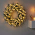 6hr QBIS Outdoor Christmas Lights - Fairy Lights Battery Operated with Small Warm White LEDs, Green Wire