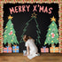 Gingerbread House Christmas Stocking Bulletin Board Decorations - 63ft Winter Border Paper for Classroom, Office