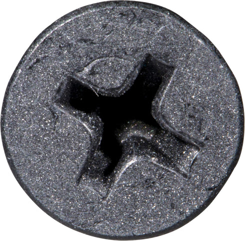 Twinfast Wood Screw, 8 x 1-1/2", Black, 014973291549
