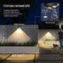 IP65, 3 Decor-8 Pack SOLPEX Solar Lights Outdoor Waterproof Solar Stair Lights Outdoor for Fence, Deck, Step, Dual