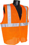 Radians SV2OMXL Class 2 Mesh Safety Vest, Orange, Extra Large