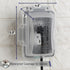 Bates Weatherproof Electrical Outlet Cover, 1-Gang, Outdoor Plug Cover, Weatherproof Outlet Cover