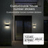 Mofkirg 2025 Solar House Number Light, Up/Down Design, Model, Motion Sensor, Warm White, Waterproof, for Address Sign