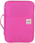 Multi-Functional A4 Document Bags, Zippered File Folder, Portfolio Pouch Organizer with Handle for School Office