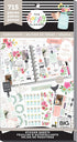 me & my BIG ideas Sticker Value Pack - The Happy Planner Scrapbooking Supplies, Farmhouse Theme, 30 Sheets, 715 Stickers