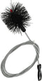 Brushtech Dryer Vent Cleaning Brush, 10-Foot Flexible Duct Tool for Lint Removal