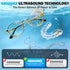 48KHz 400ML, Ultrasonic Cleaner, Jewelry Cleaner Ultrasonic Retainer Cleaner for Eyeglasses Rings Watch Band Necklace
