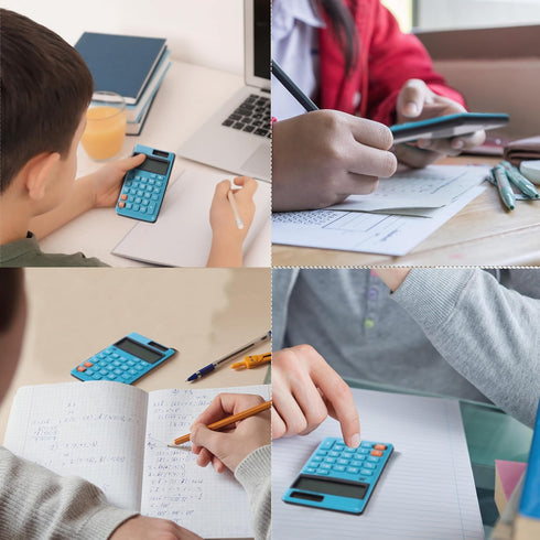 Mr. Pen Standard Function Calculator, 12 Digits Solar Calculator for Basic Office Use