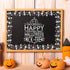Whaline 66Ft Halloween Bulletin Board Borders, Cute Skull Border Trim for Classroom Chalkboard Decor