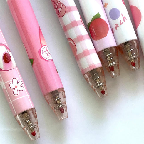 sencoo 5 Pack Gel Pens, Retractable Black Ink Rollerball Pens for Students, Office, School Prize Gifts