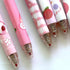 sencoo 5 Pack Gel Pens, Retractable Black Ink Rollerball Pens for Students, Office, School Prize Gifts
