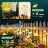 2pack Solar Garden Lights, Solar Fairy Lights for Outside, Swaying Mushroom Lights Outdoor Decorative, Waterproof Light