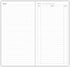 Nokingo 3-Pack Travelers Notebook Calendar, Undated Traveler Notebooks Monthly, 4.25"x8.25" Inserts