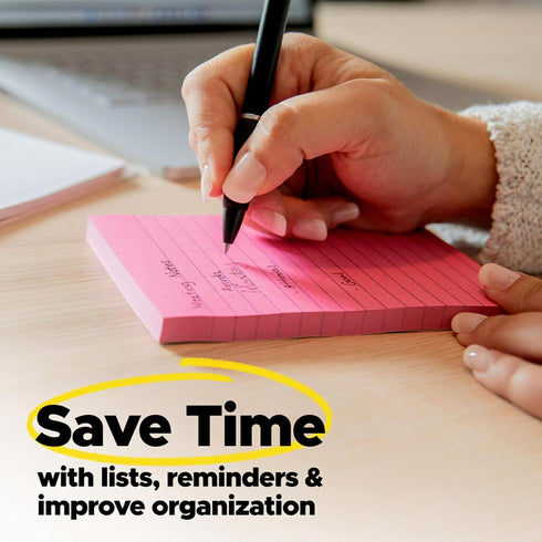 Post-it Notes, 3x3 in, 18 Pads, Canary Yellow, Clean Removal, Recyclable Sticky Note Pads