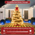 300 75ft, 12 Dimmable LED Outdoor Christmas Lights Lighting Modes Indoor String Lights & Timer Memory, Outsite