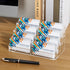 MaxGear Acrylic Business Card Holder, 4 Pack, Multiple Card Holders for Desk Display, Clear Plastic