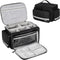 LEFORZ Small Medical Bag,First Aid Bag Empty,Home Health Nurse Storage,Pill Bottle Organizer Box,Emergency