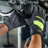 HANDLANDY Grip Work Gloves, TPR Impact Reducing Safety Gloves, Mechanic Work Gloves for Men, Women