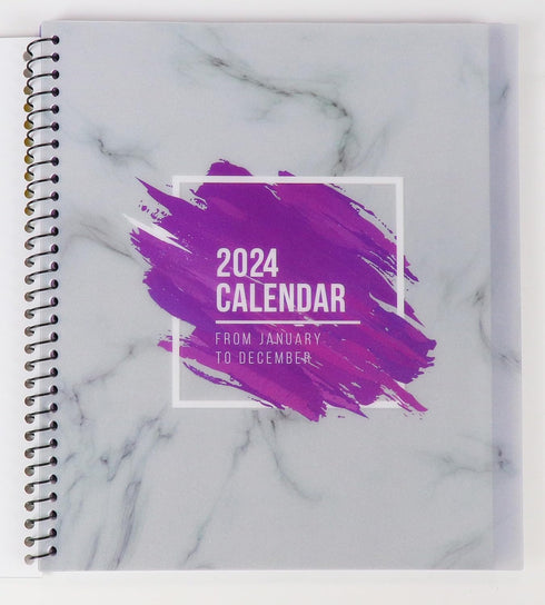 RE-FOCUS THE CREATIVE OFFICE 2024 Calendar Planner, 13 Month with To-Do Lists for Daily Schedule & Weekly Agenda -