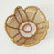 PINSOMM-US Woven Pendant Light Shade, Rattan Lamp Shade Creative Light Cover Chandelier Shade Paper Woven Vintage Floor