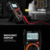 KAIWEETS Digital Multimeter, 4000 Counts Voltage Tester for Accurate Ohm Volt Amp Readings, DC/AC Voltmeter