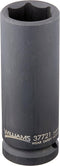 Williams 37721 1/2-Inch Drive Deep Impact Socket, 6 Point, 21mm by Williams