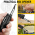 BI2051AB, BIBURY Mini Multitool Pliers Mini EDC Multi Tool with Pocket Clip for Outdoor Survival, Gifts for Men