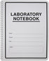 BookFactory Student Lab Notebook, 8.5" x 11", 50 Pages, Scientific Grid Format, Standard No Carbon Copies, Wire-O Bound