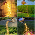 2 Pack 220 8 SHUKAN LED Firefly Bunch Lights, Flashing Modes Waterproof Copper Wire Waterfall Lights, Fairy Lights