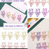 Cute Paper Clips, Colorful Metal Flower Shaped PaperClips, Girls and Women Both Like Office Supplies, Ideal for School, Party, Wedding Decoration, DIY Bookmarks - 20 Pcs with Box (Tulip Flower) by KetterlePPE